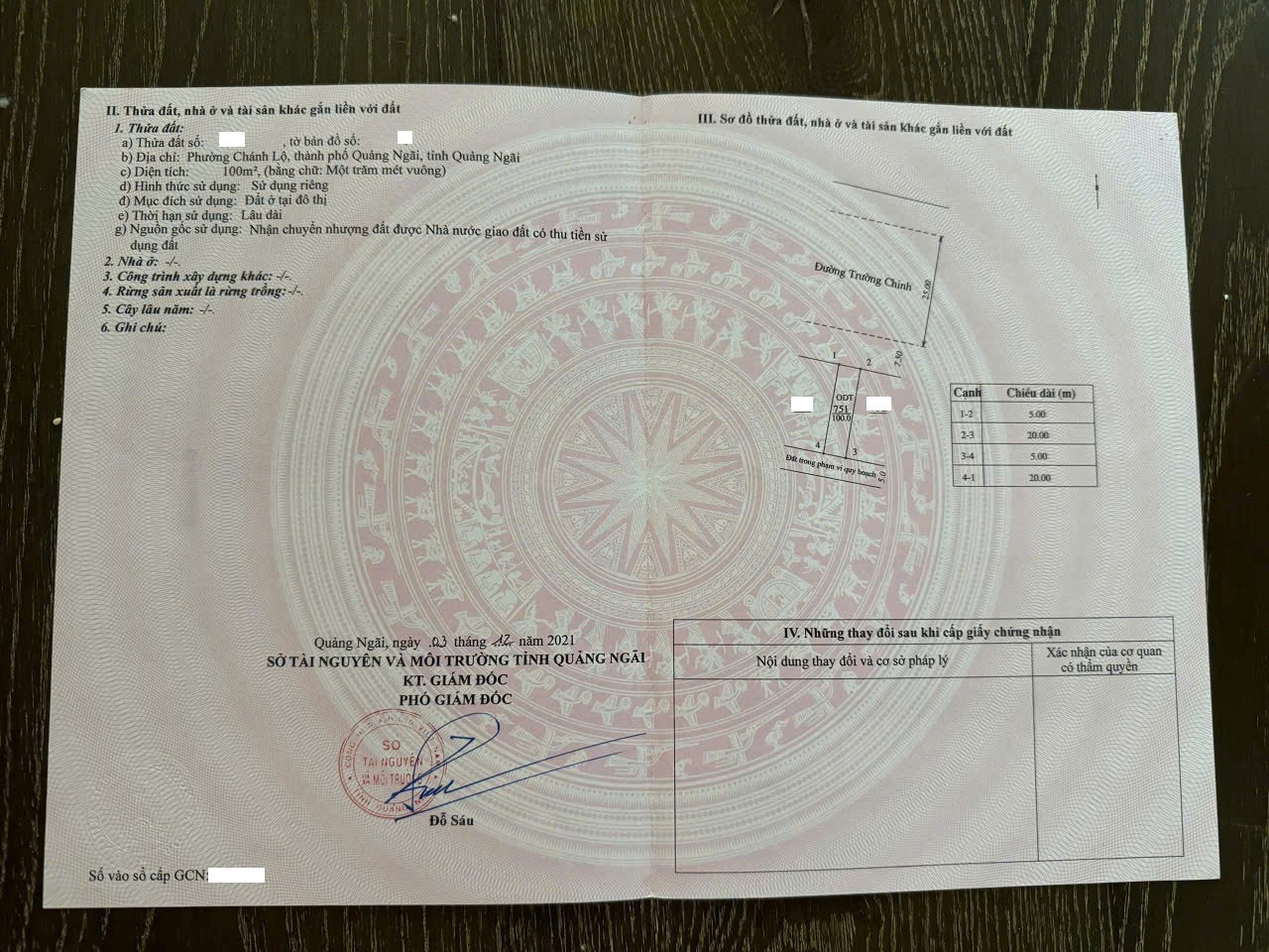 đất mặt tiền Quảng Ngãi